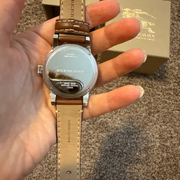 Burberry Leather Watch - Picture 3 of 6